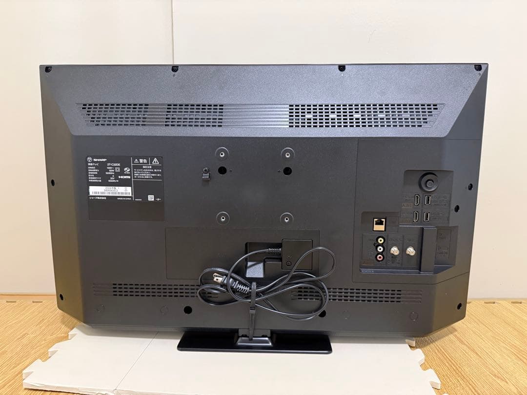 超美品 シャープ 2T-C32DE 32型 2022年製 ⭕️ 上地 BS/CS