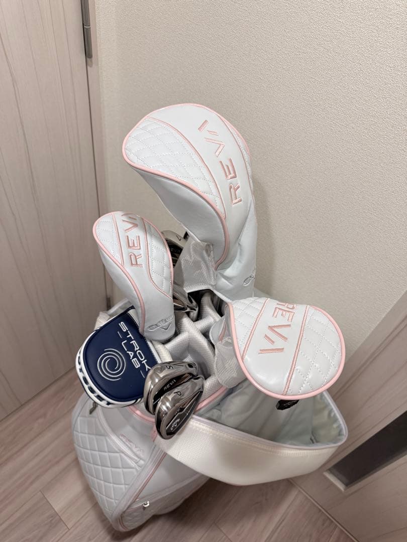 【早い者勝ち‼︎】良品 Callaway レディース クラブセット ホワイトローズ