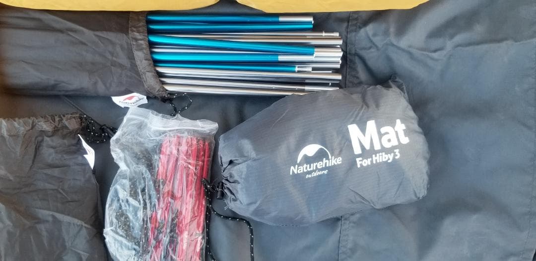 【美品】　Naturehike Hiby 3 　ネイチャーハイク　テント