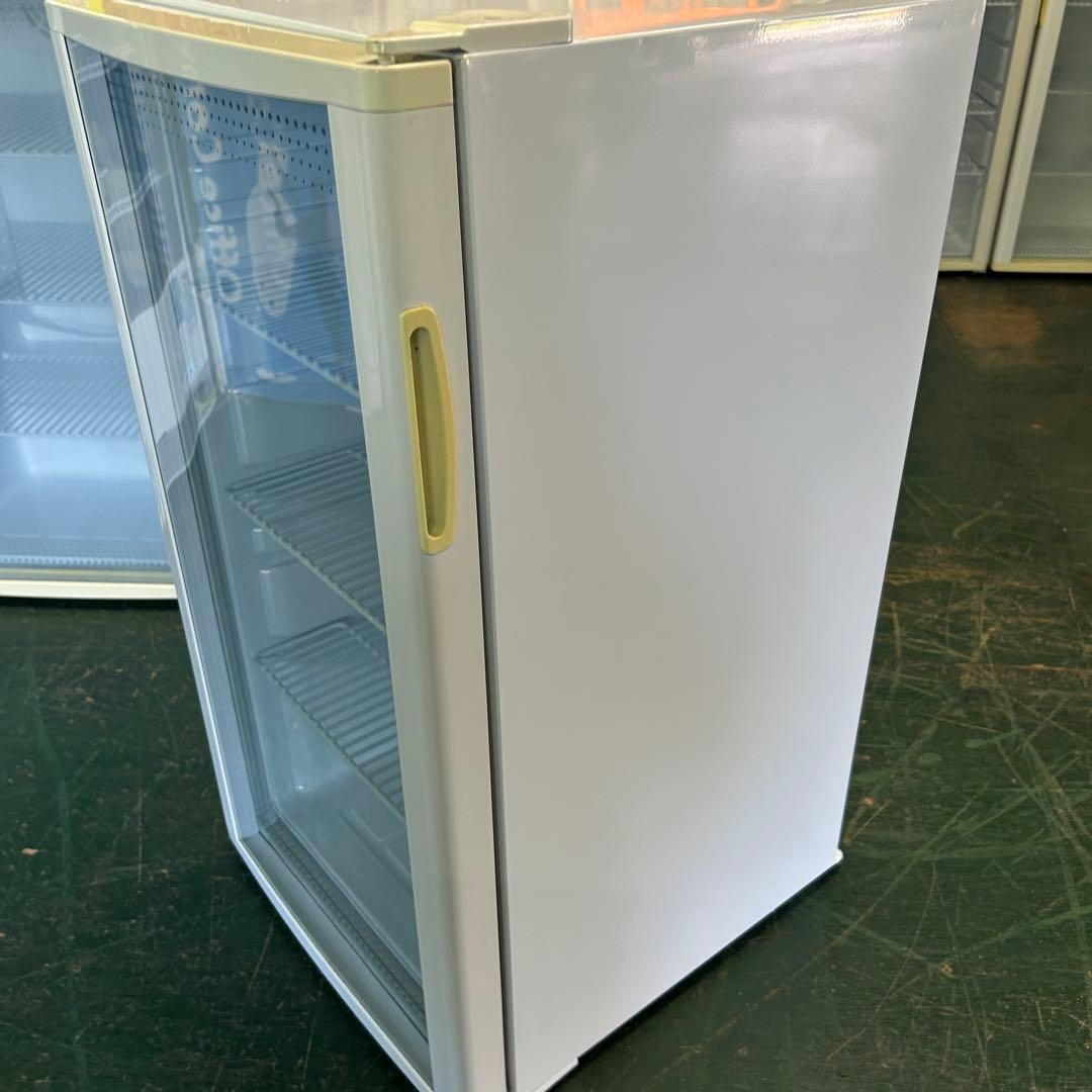 120 業務用 冷蔵ショーケース オフィスコンビニ XW-105 左右開き 小型