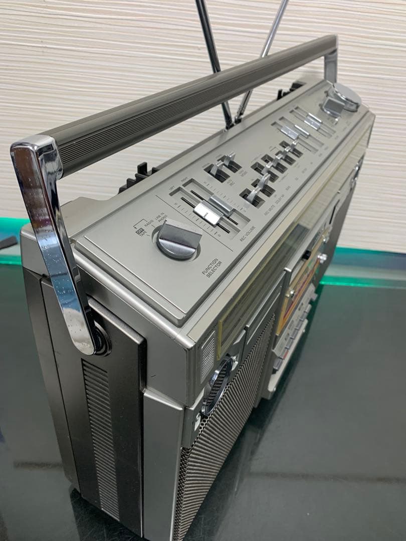動作品HITACHI 日立PERDISCO TRK-8290 ラジカセ ラジオ