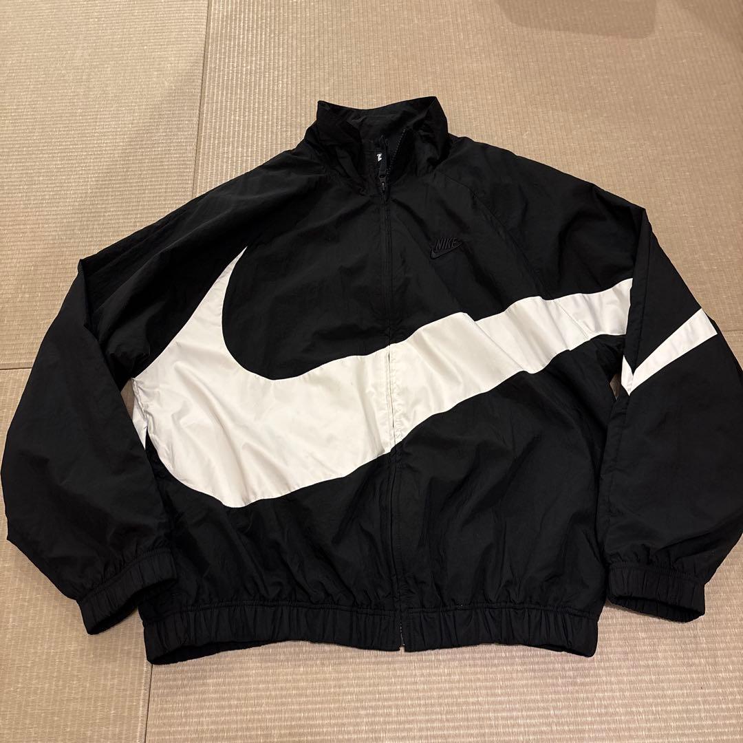 NIKE ナイロンジャケット ブラック/ホワイト