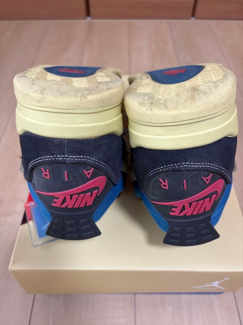 Nike×Unionナイキユニオンエアジョーダン4オフノワールUS14/32cm