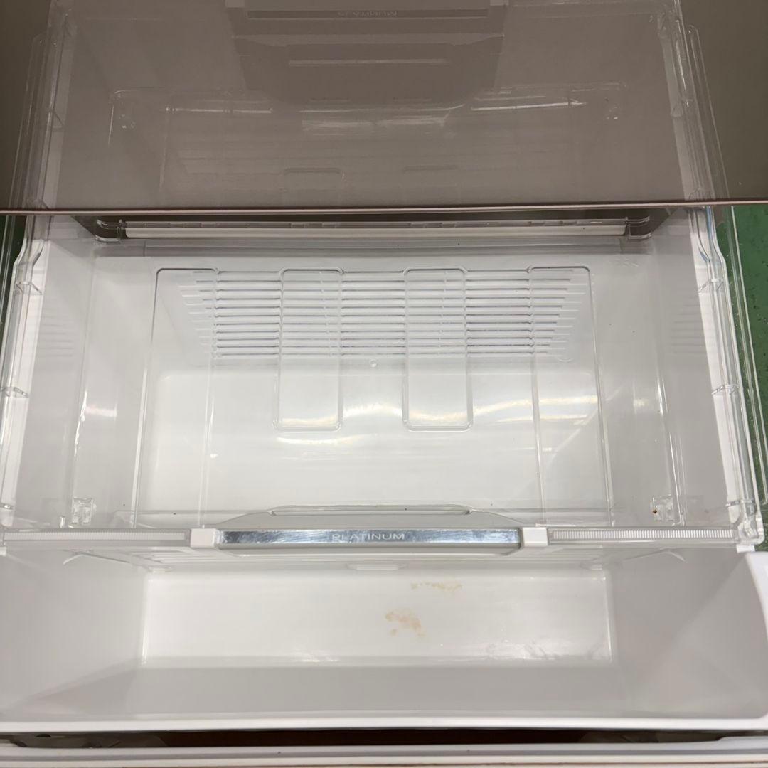 704 鏡面　5ドア　大型冷蔵庫　400L強 自動製氷機　極美品　右開　イチオシ