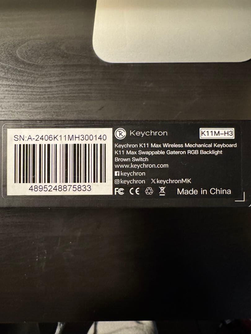 キーボード Keychron K11 Max