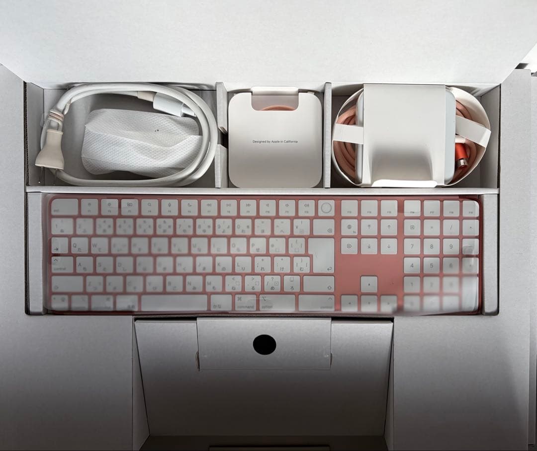 iMac 24インチM1 4ポート2021 512GB 16GB オレンジ 元箱