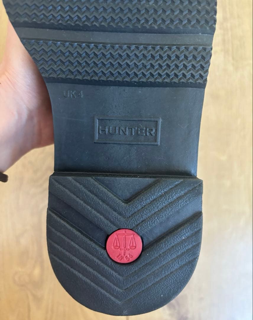 ハンター　レインブーツ　レディース　23センチ