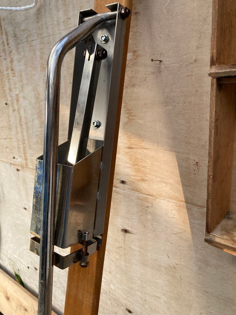 粘土押し出し機　壁取り付け　ハンドル付きステンレススチール押し出し機　4層モード