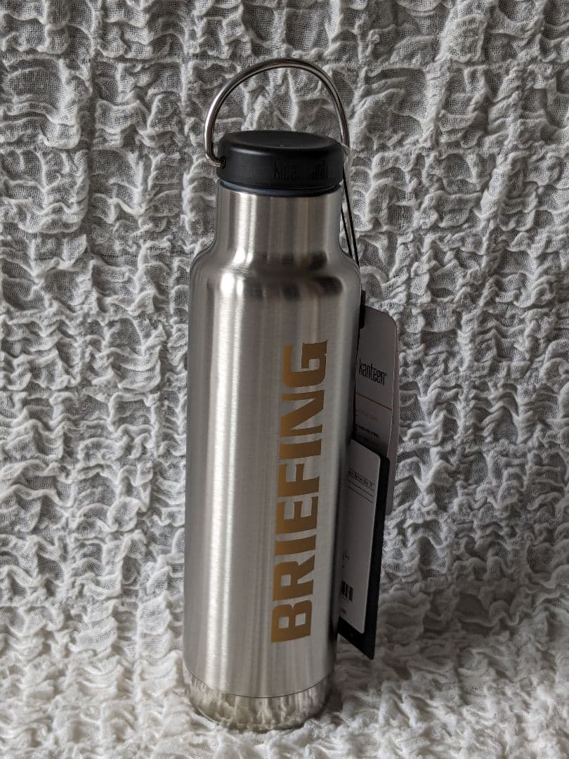 ブリーフィング×クリーンカンティーン◆ステンレスボトル 水筒 シルバー◆新品