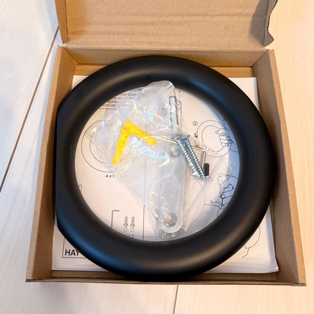 HAY GYM HOOK ブラック Lサイズ