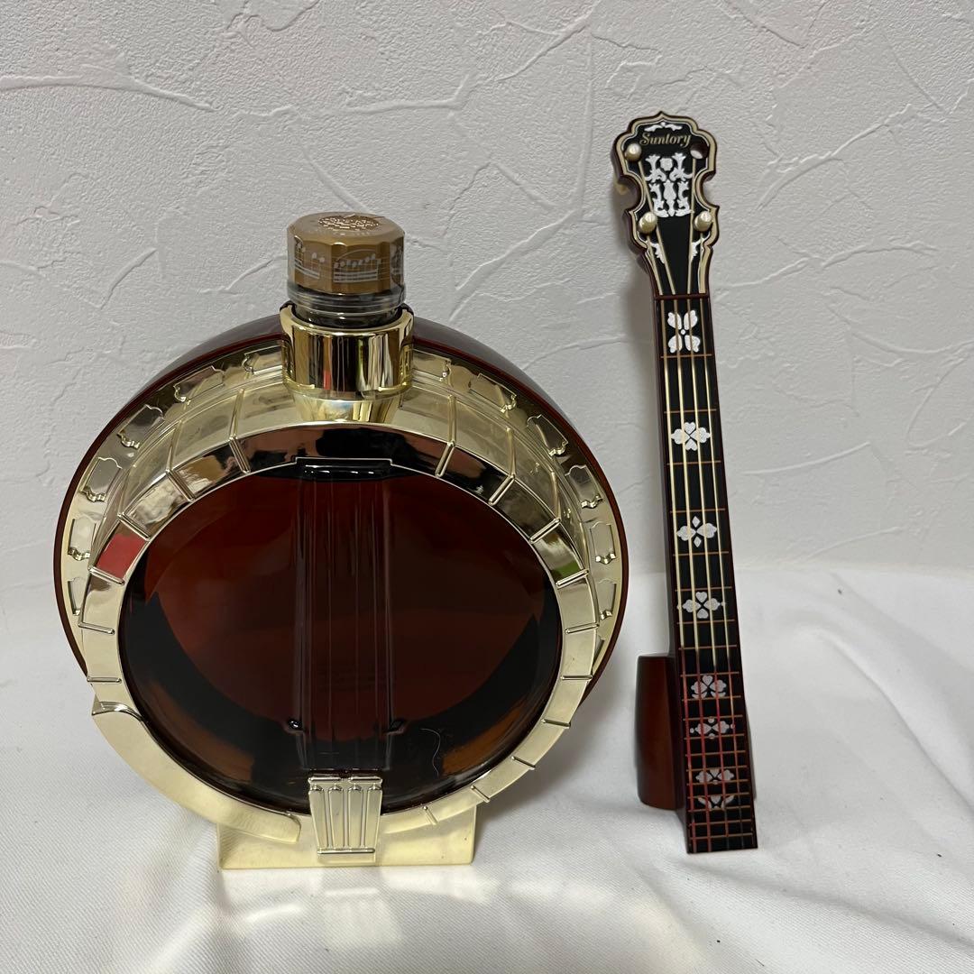 【値下・未開封】サントリー楽器シリーズ　ブランデーエクストラ　バンジョー【古酒】