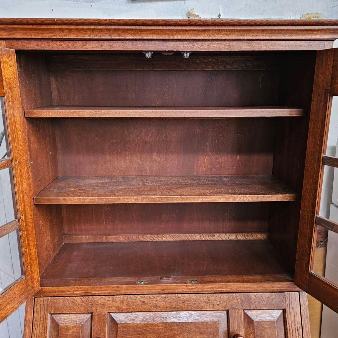 木製 本棚 吉田璋也？ 辰巳木工？ ビューローブックケース ライティング