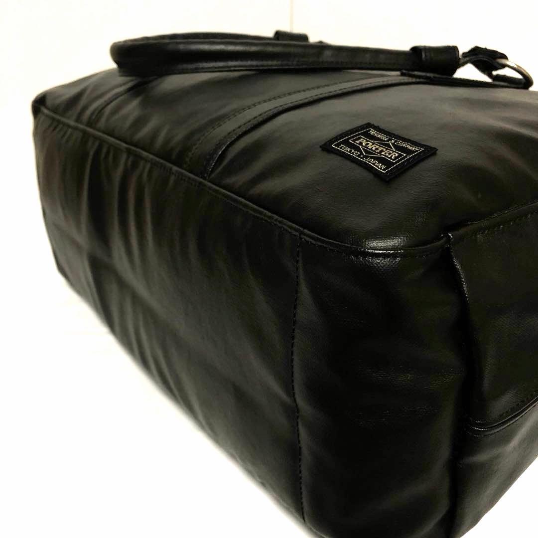 未使用級✨ポーターフリースタイル ボストンバッグ A4可 大容量 黒 吉田カバン