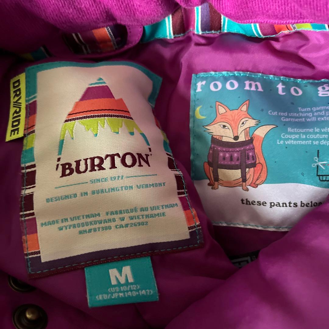 バートン　ボードウェア　ジュニア　Mサイズ