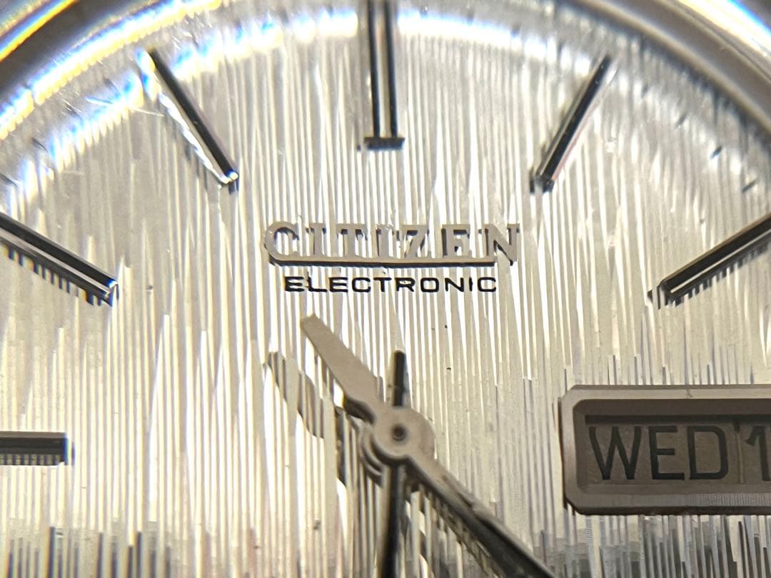 シチズン コスモトロン スノーフレーク 要修理