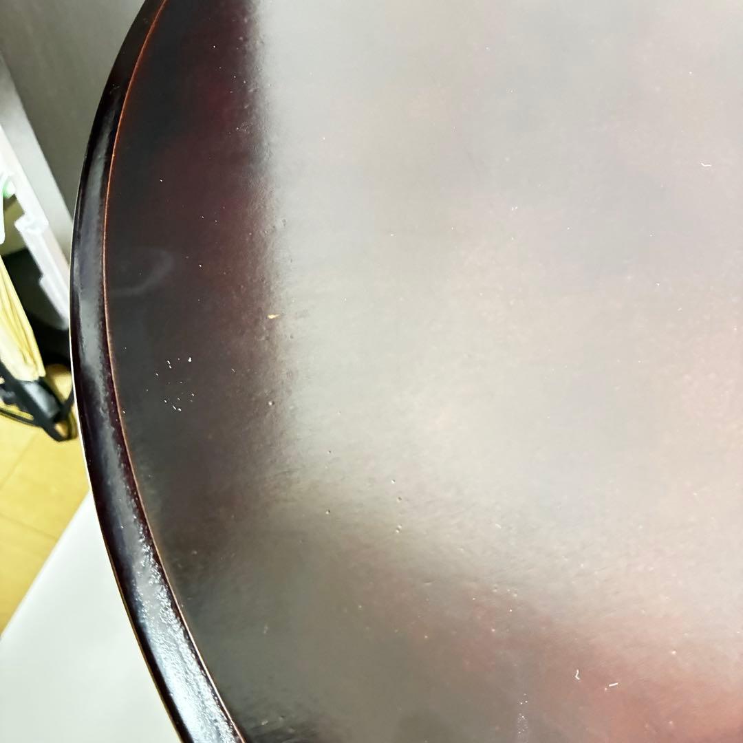 アンティーク　猫足　丸型　サイドテーブル　ダイニングテーブル