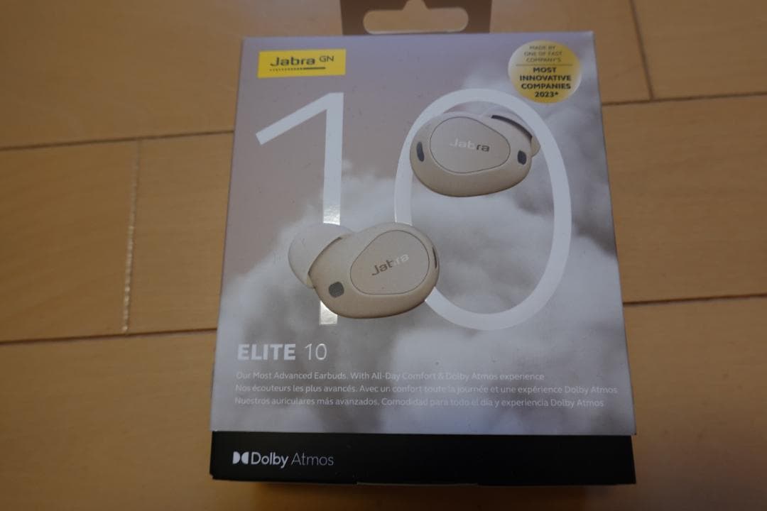 ワイヤレスイヤホン Jabra Elite 10（クリーム）