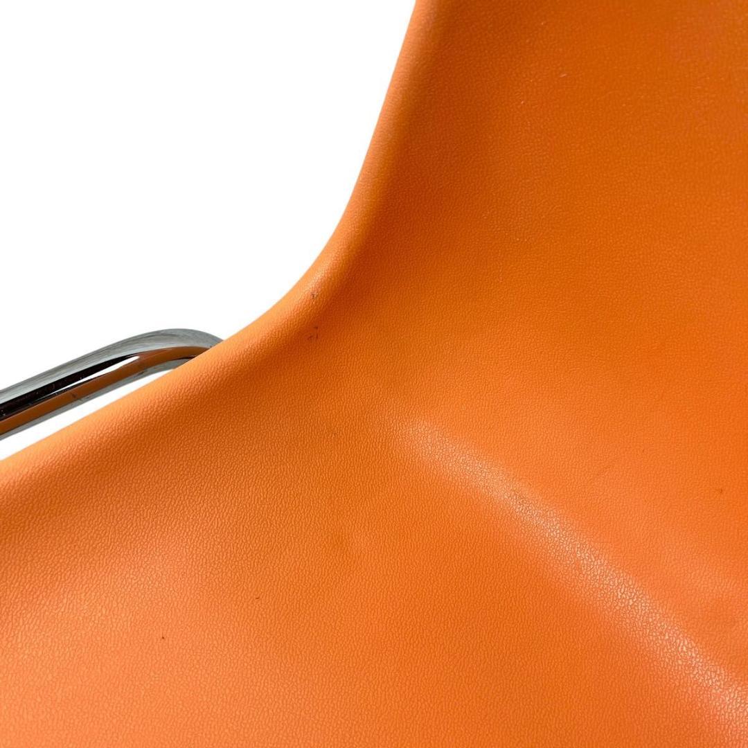 【イタリア製】MOD ELENA スタッキングチェア 3脚セット オレンジ