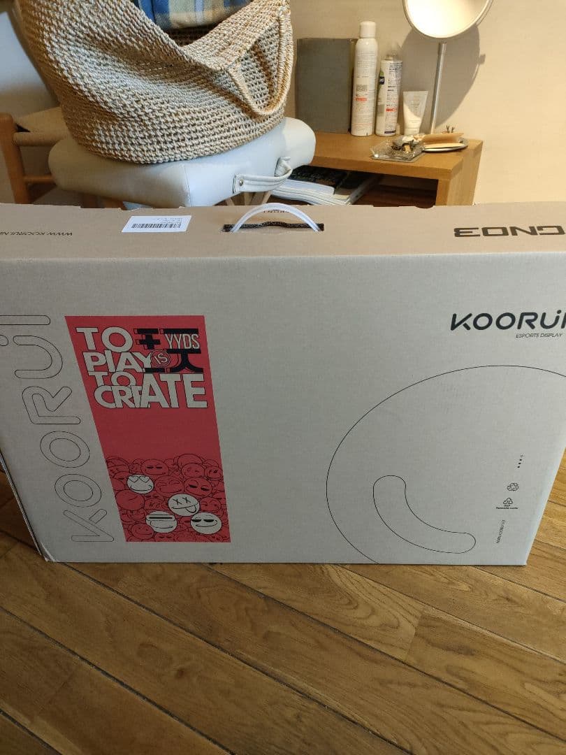 さく　Koorui MG27H11Q ディスプレイ本体