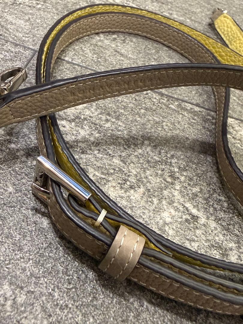 BONAVENTURA グレージュ × シェル iPhone15pro用ケース