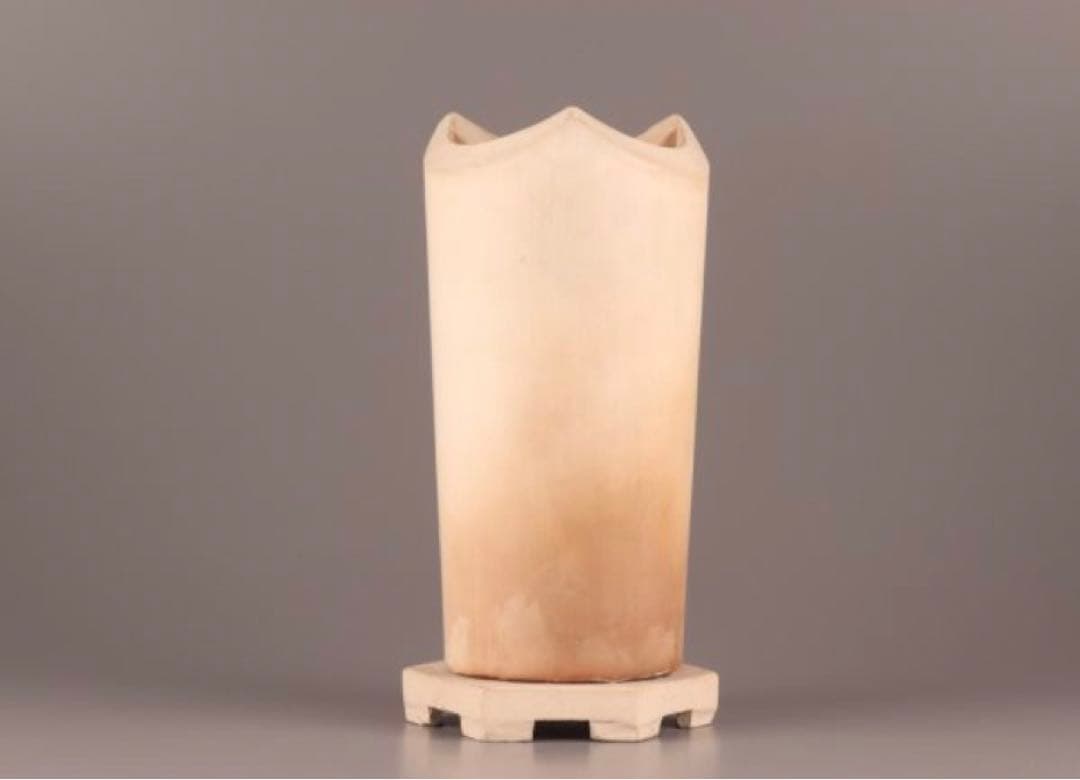 清水六兵衛　煎茶道具　涼炉　白泥　京焼