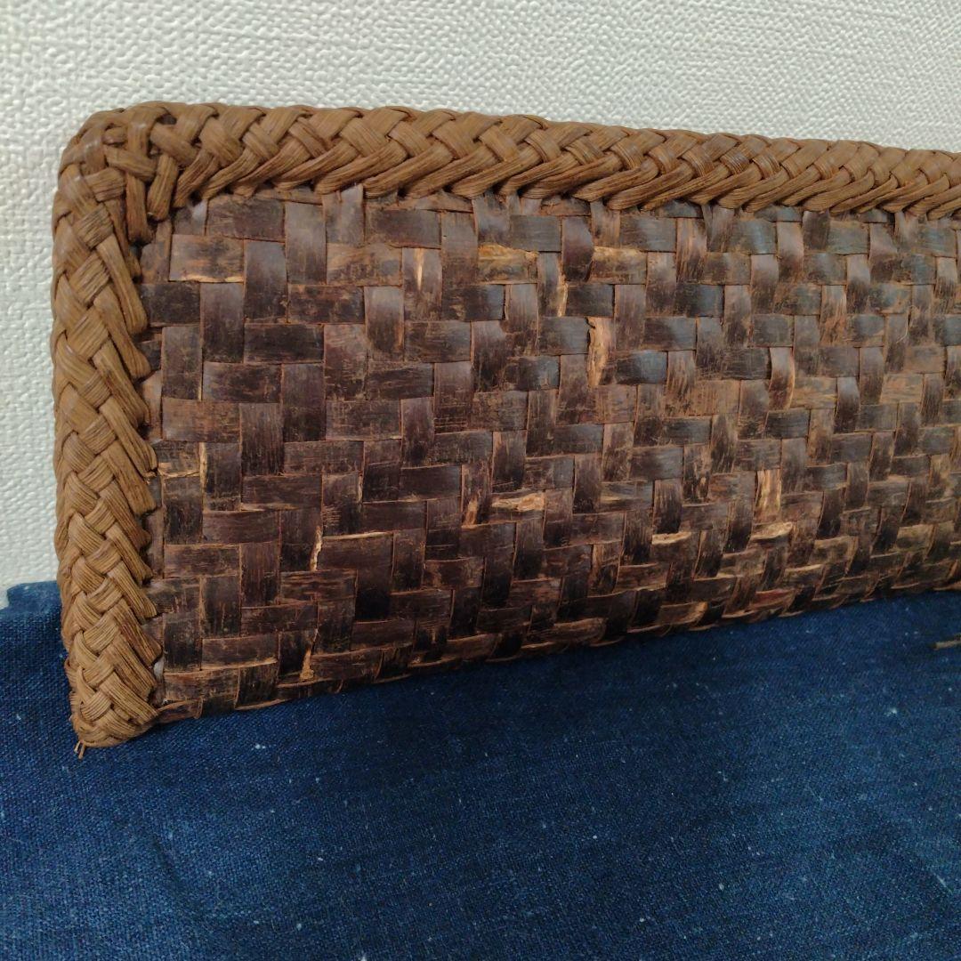 【未使用】山葡萄やまぶどう最高級天然素材 長財布/網代編み