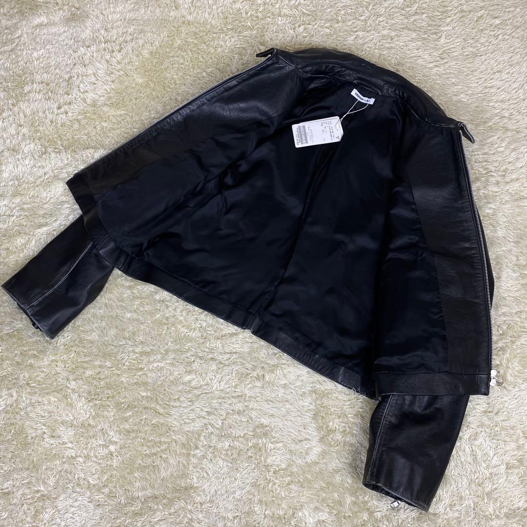 【新品タグ付】Deuxieme Classe ダメージ加工 レザージャケット