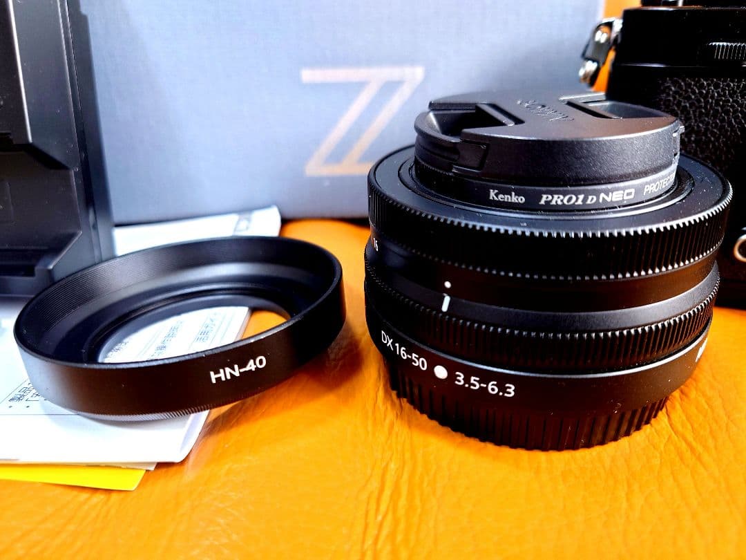 超美!Nikon Zfc Black+z16-50vr+金属フード+保護フィルタ