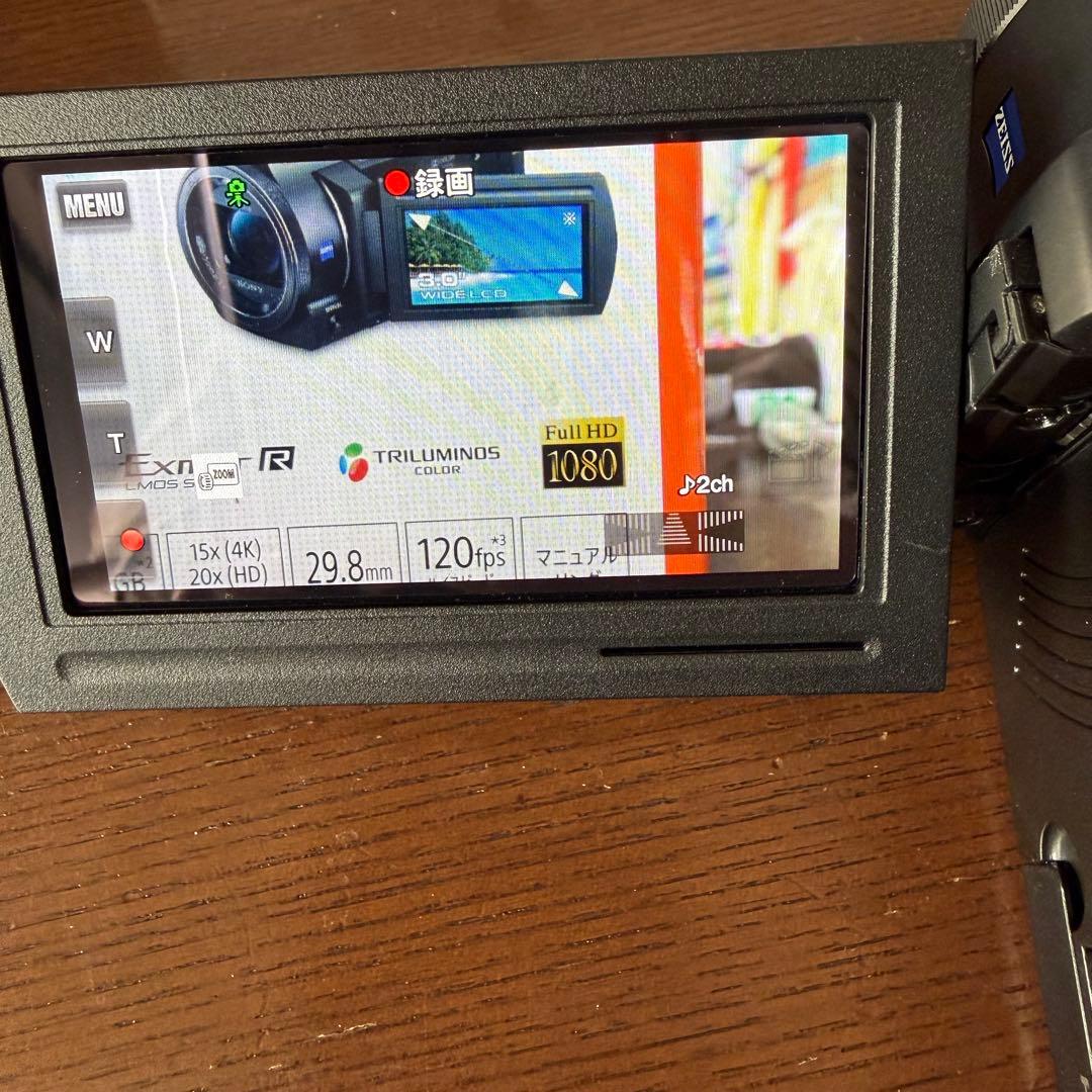 SONY FDR-AX30 4Kビデオカメラ 本体のみ ※ジャンク扱い