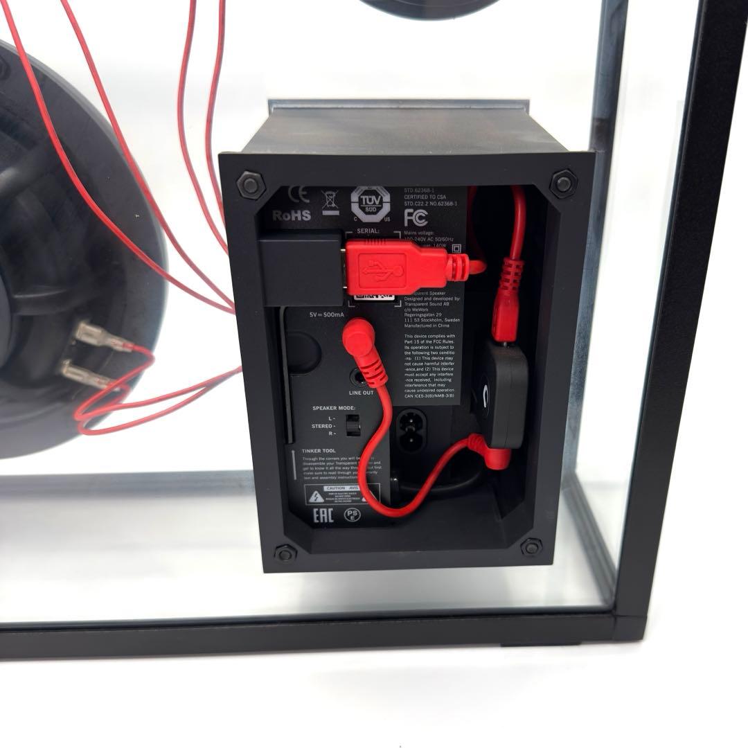 TRANSPARENT SPEAKER TS-B トランスペアレントスピーカー