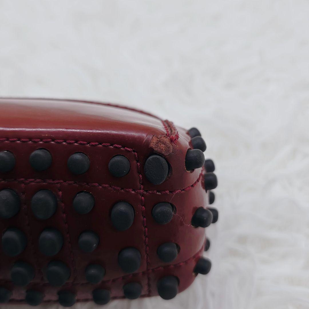 ✨超美品✨TOD'S エナメル タッセル ドライビングシューズ 24.5cm