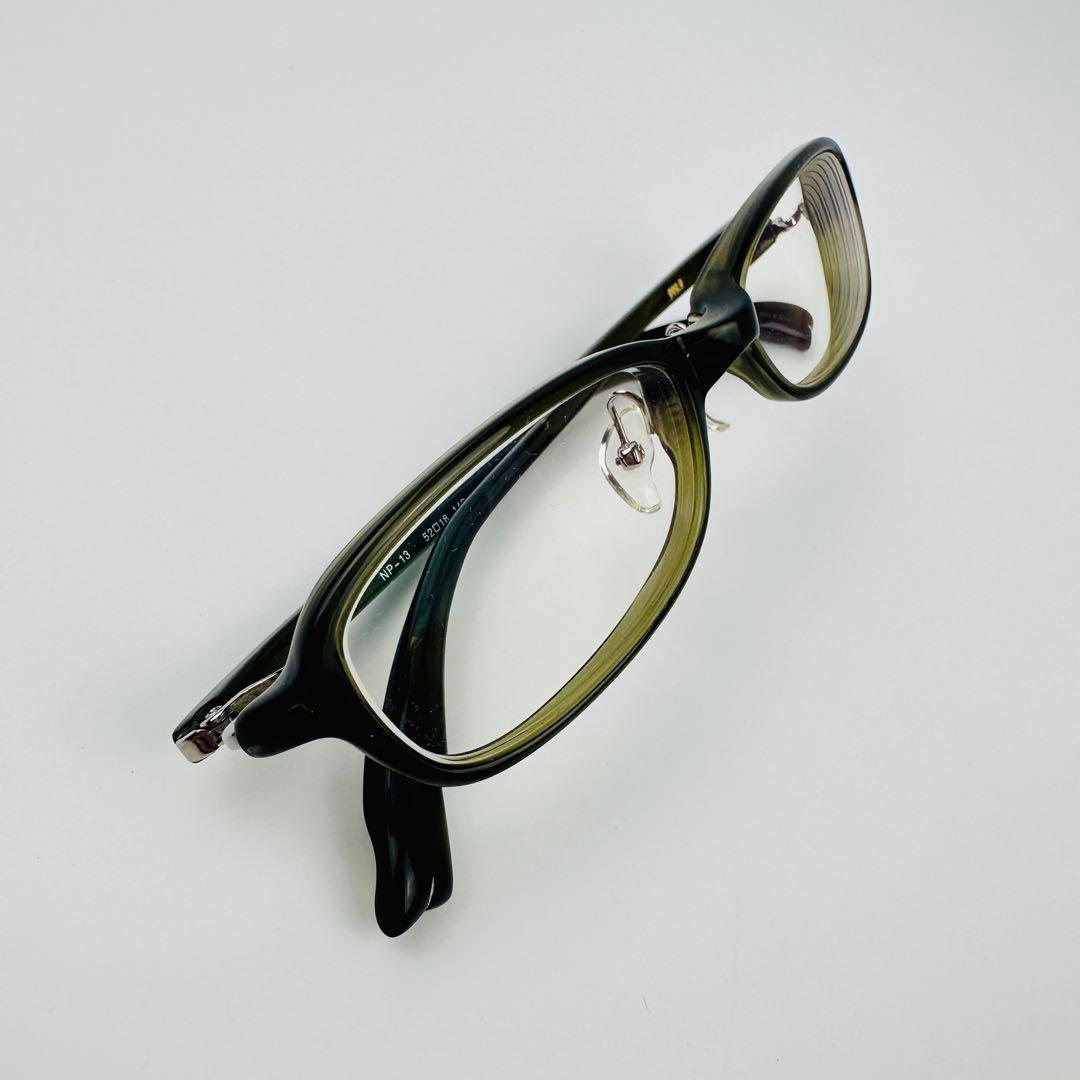 フォーナインズ　度あり眼鏡　クリアブラック　ケース付　NP-13 52-18