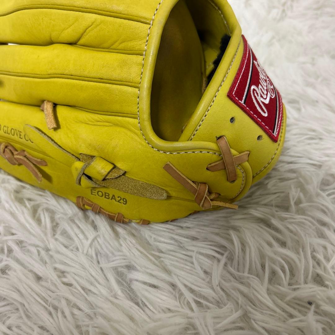 希少美品　ローリングス　軟式グローブ　gamer オールラウンド　イエロー