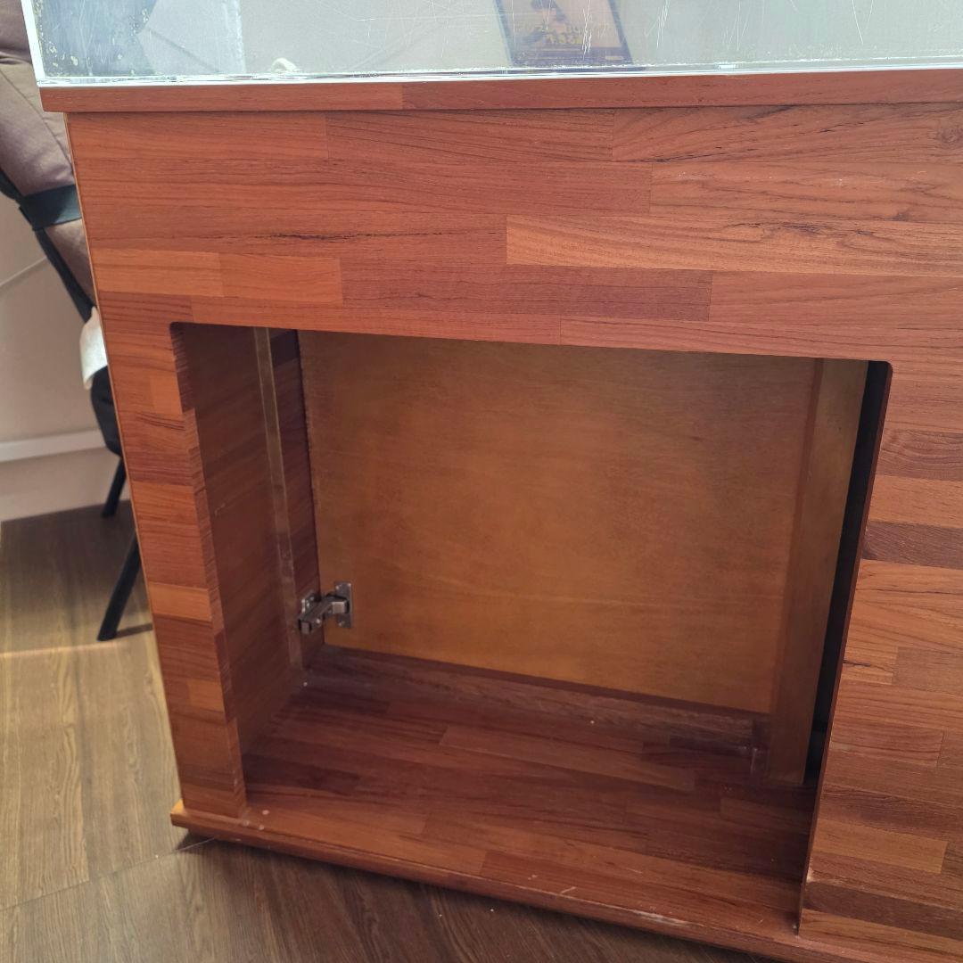 ステージア　ウッドキャビ　 1200　アクリル水槽　セット　キャビネット
