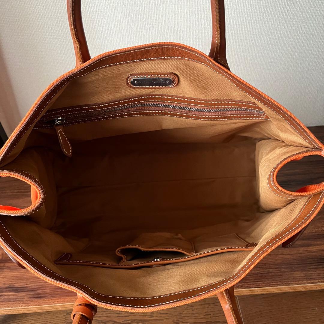 【未使用級！】RALPH LAUREN ラルフローレン キャンバス ハンドバッグ