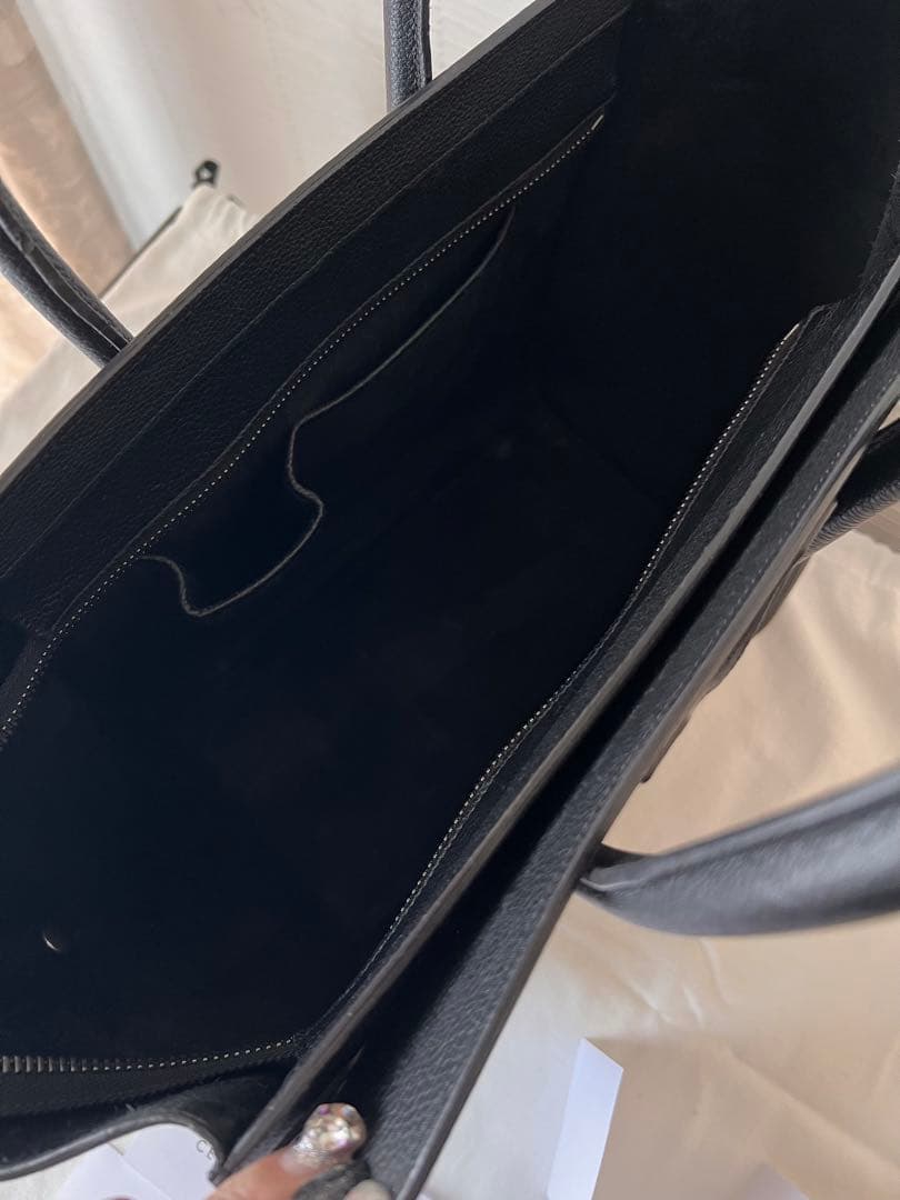 美品　セリーヌ　ラゲージバッグ　ブラック　ビジネス