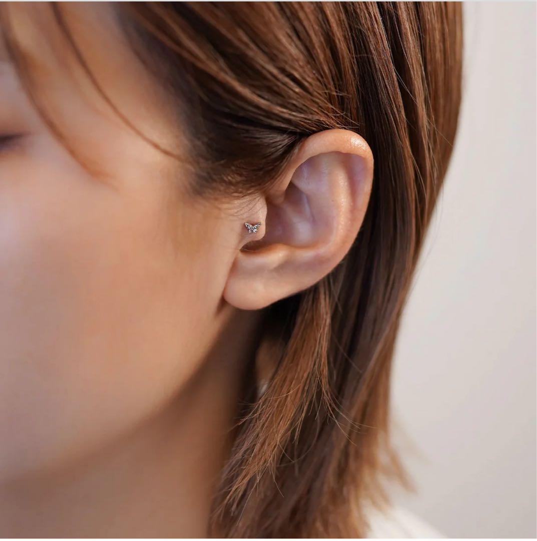 ピコレット　バタフライ　ピアス　picollet 2点セット