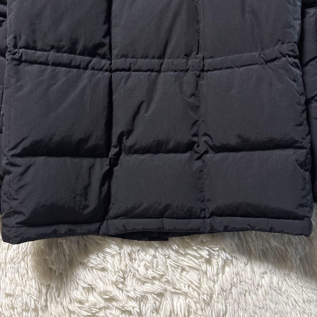 エディバウアー　カラコラム　ダウンジャケット　S表記　黒　フード