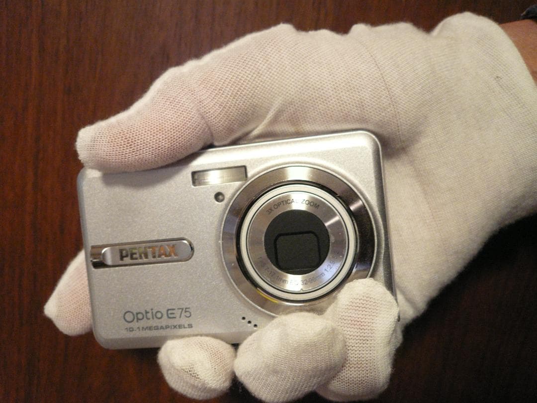 PENTAX★Optio E75⭐️欧州限定モデル❤️極美品です⭕️安心の実働品