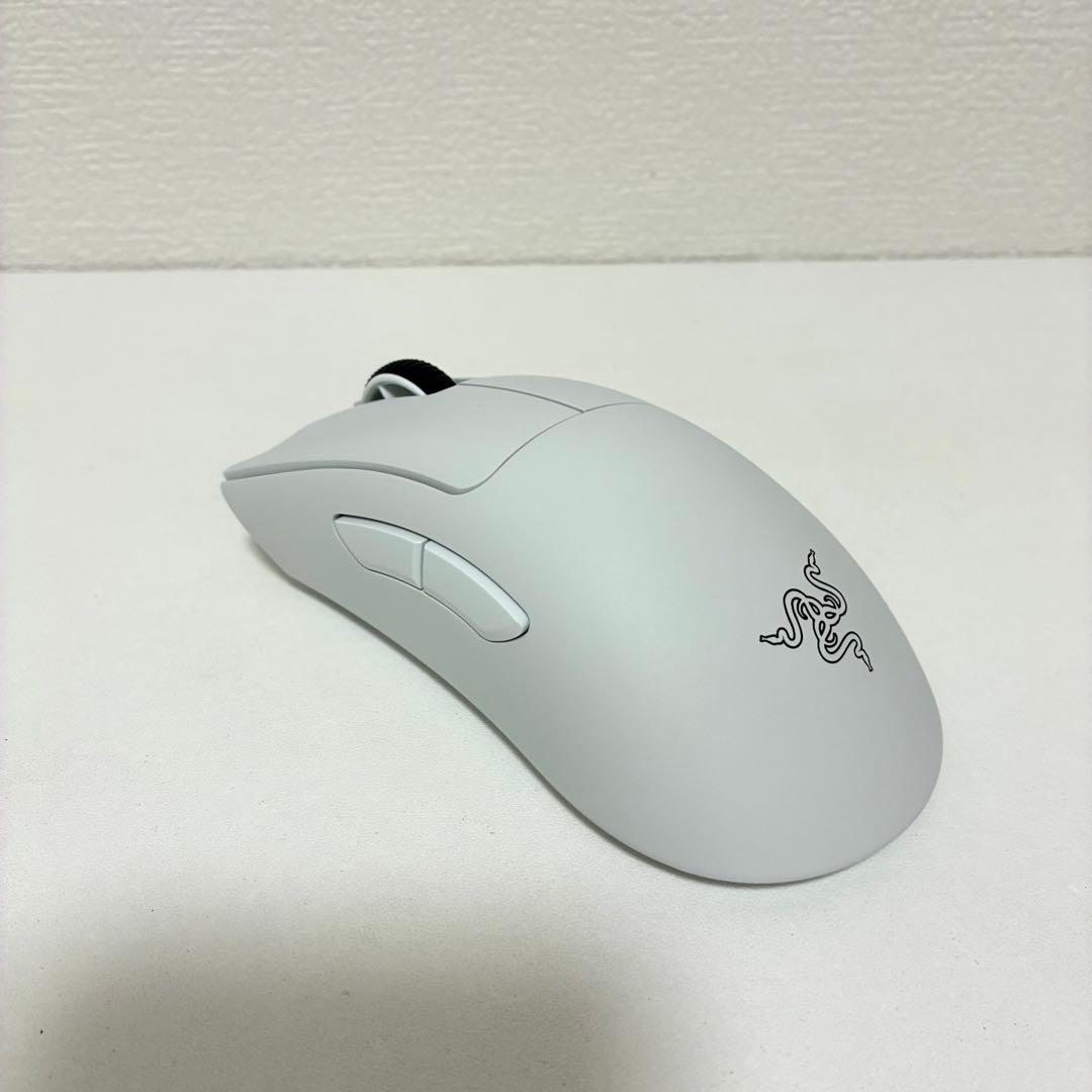 【極美品】Razer DeathAdder V3 pro (White)