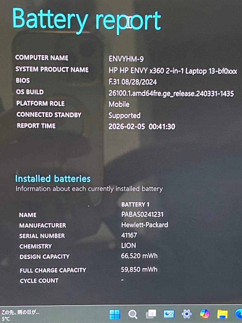 【美品】OLED高精細 HP Envy x360 i5 16GB 512GB