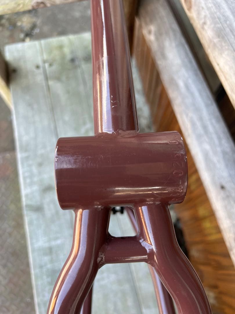 BMX フレーム LAMF SILVER FRAME 21”