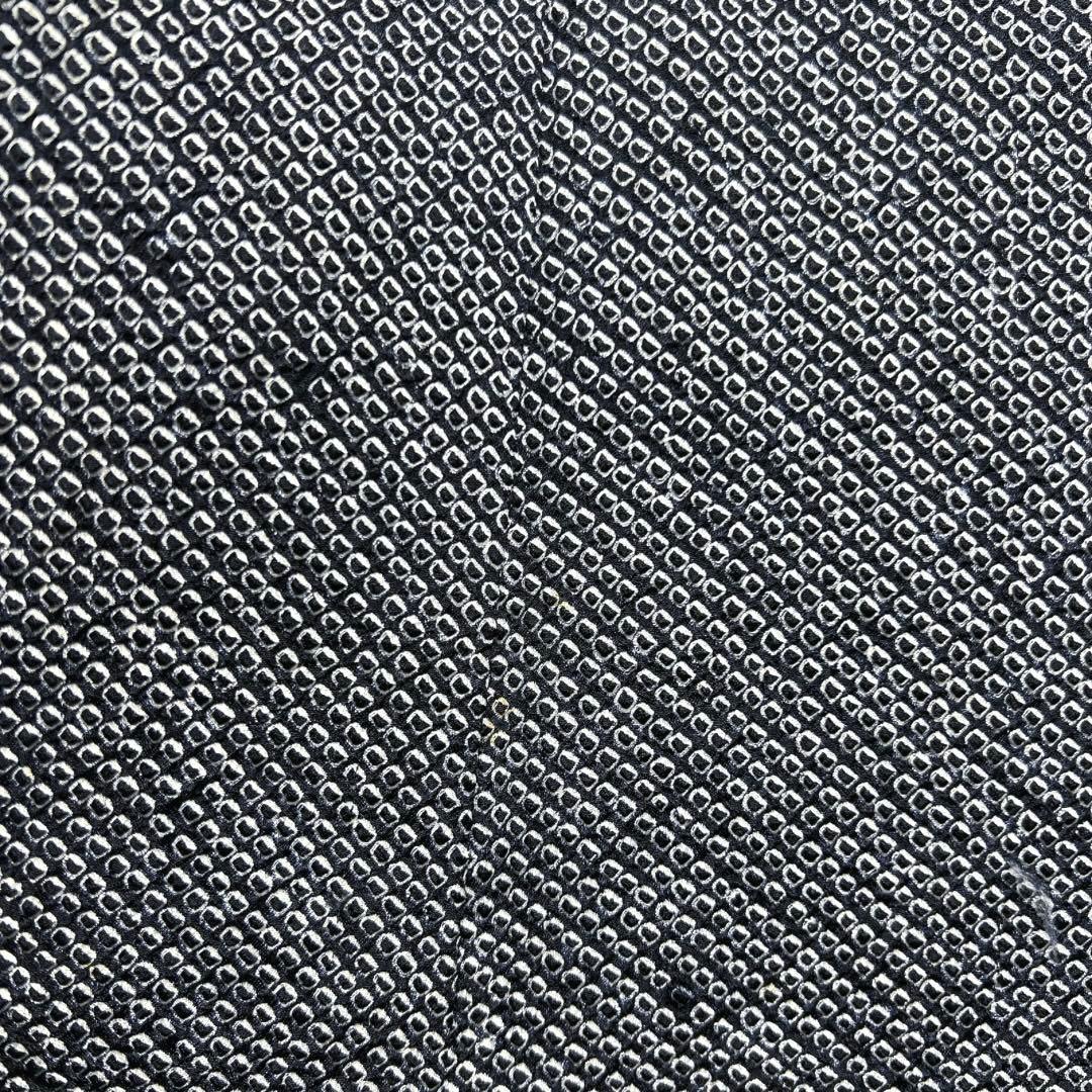 付け下げ　総絞り　刺繍　流水　花模様　花紗綾形地紋　紋無し　着物　103b d