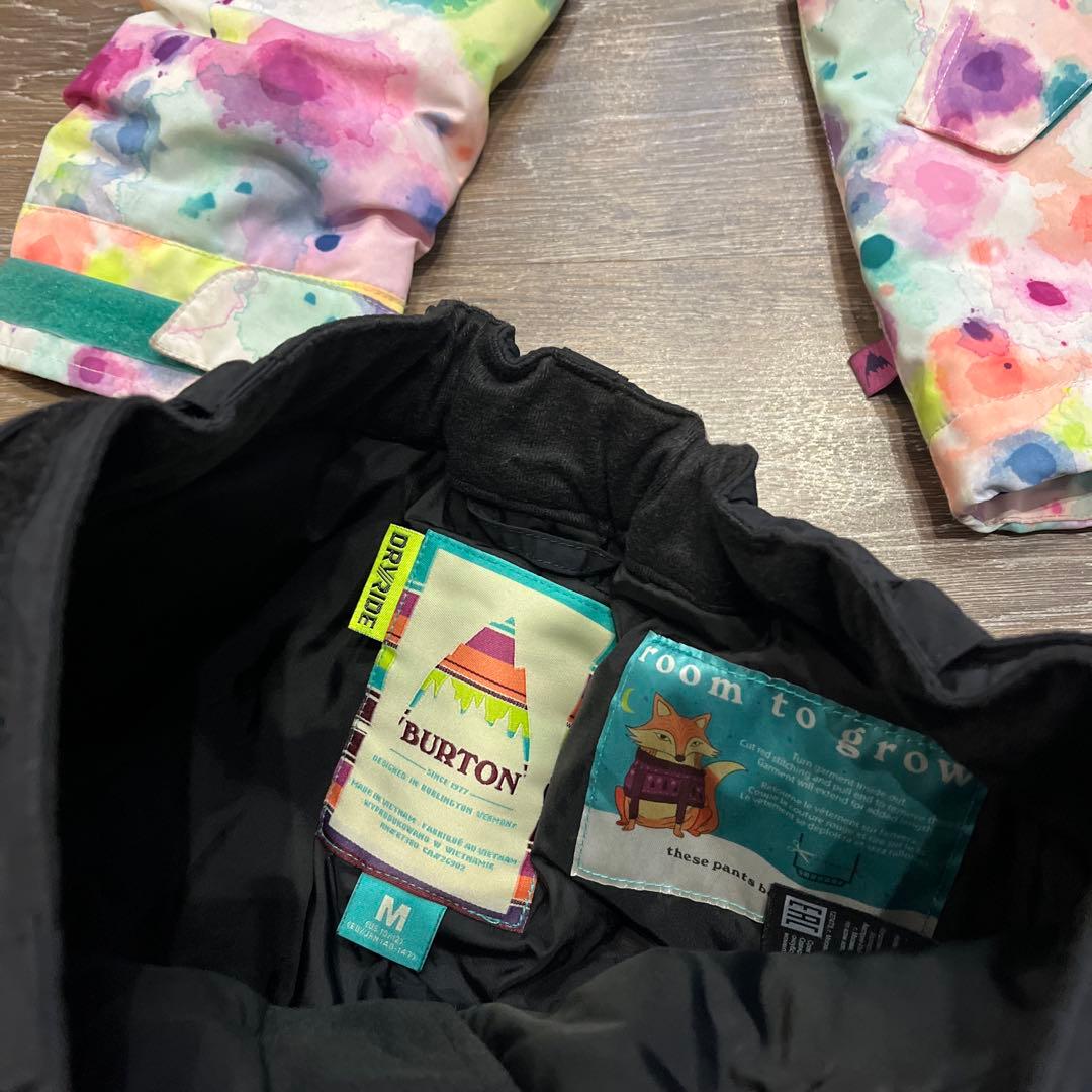 バートン　BURTON 子供用スノージャケット M 女の子　美品　子供