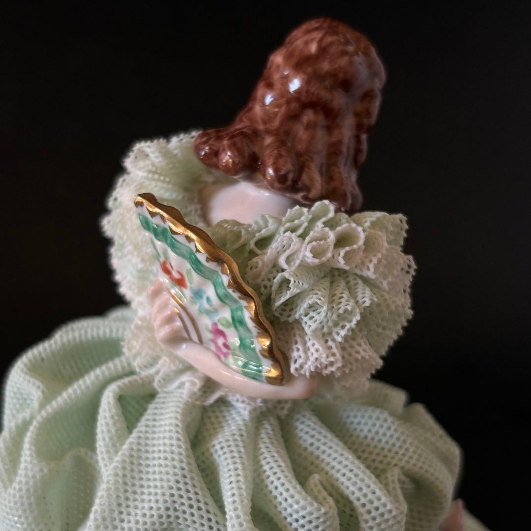 アイリッシュドレスデン　レースドール　Helena エメラルドコレクション