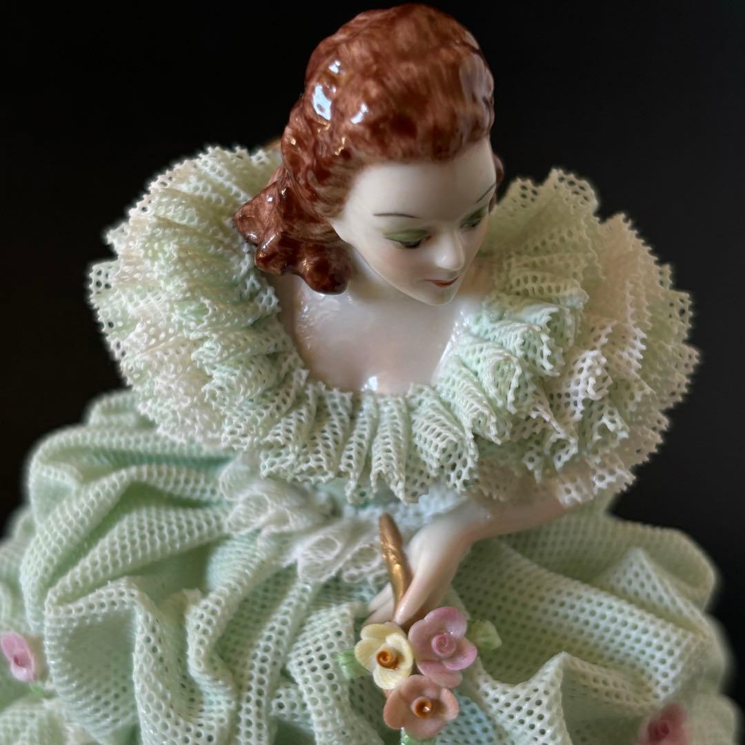 アイリッシュドレスデン　レースドール　Helena エメラルドコレクション