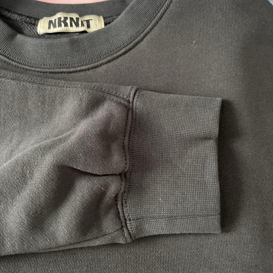 【新品】NKNIT pattern pullover sweat