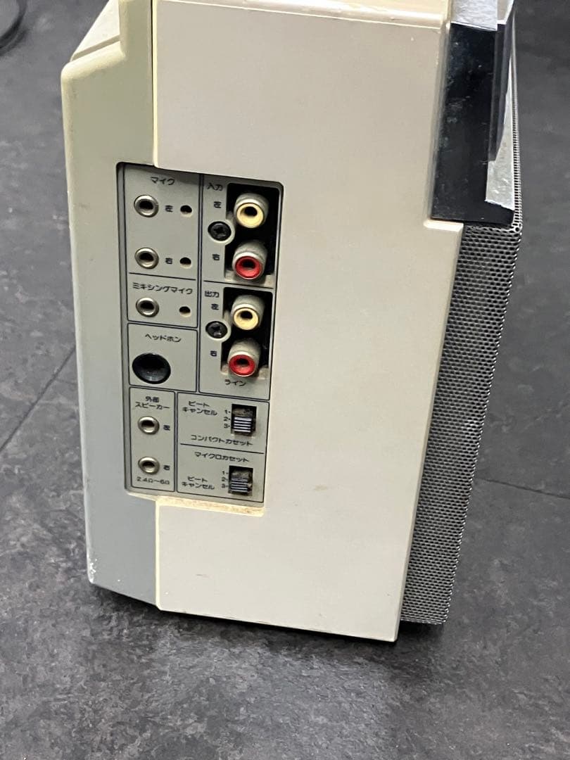 値下！希少　サンヨー WMR-CM ダブルラジカセ マイクロカセットラジオ　稼働