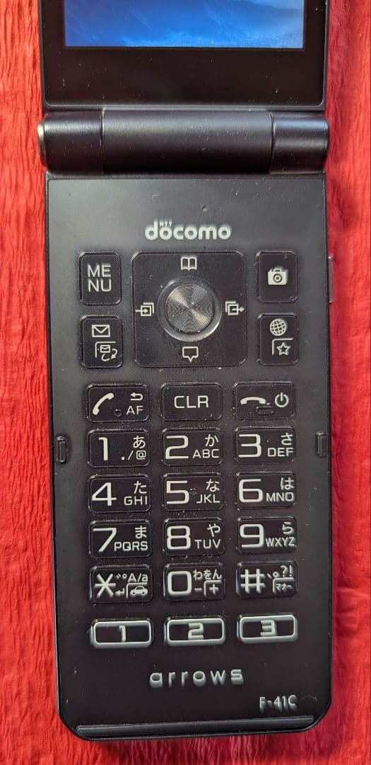 docomo arrows ケータイ ベーシック F-41C ネイビー