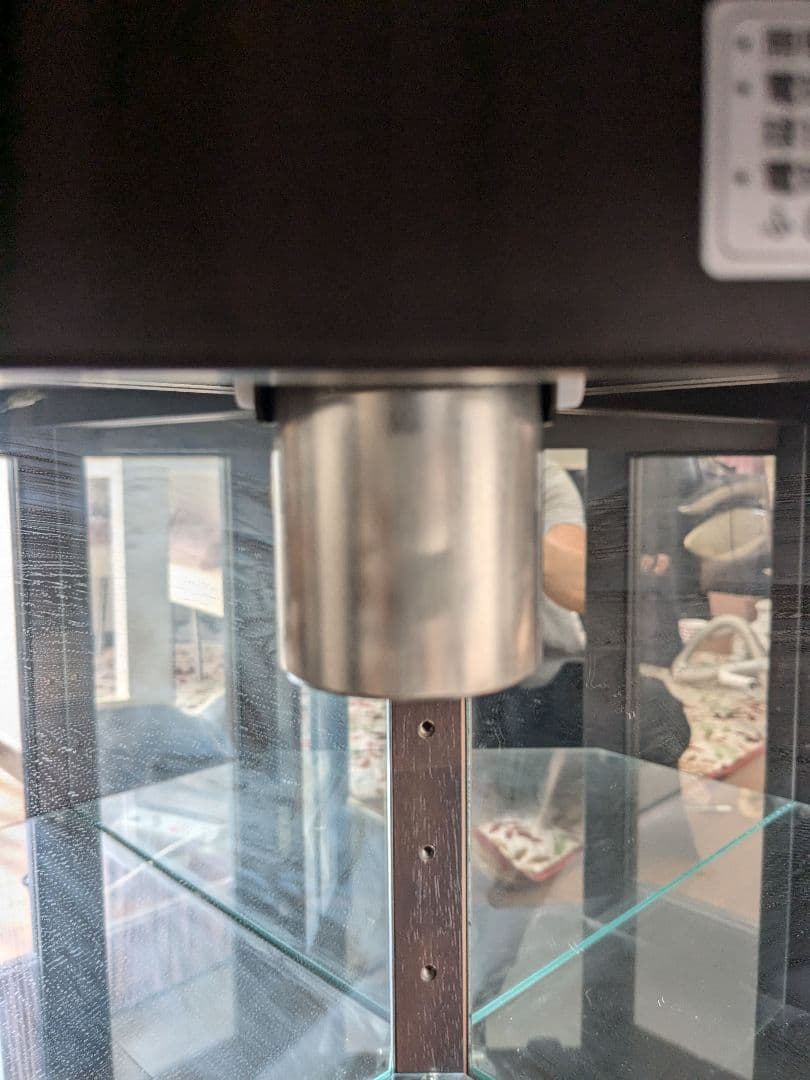 カリモク　アンティーク　コーナー　飾り棚　カップボード　キャビネット